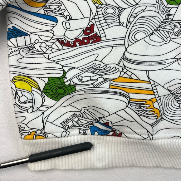Vintage Y2K Southpole Hoodie AOP Sneaker Streetwear Grunge Sweatshirt Skater XL - Picture 16 of 16